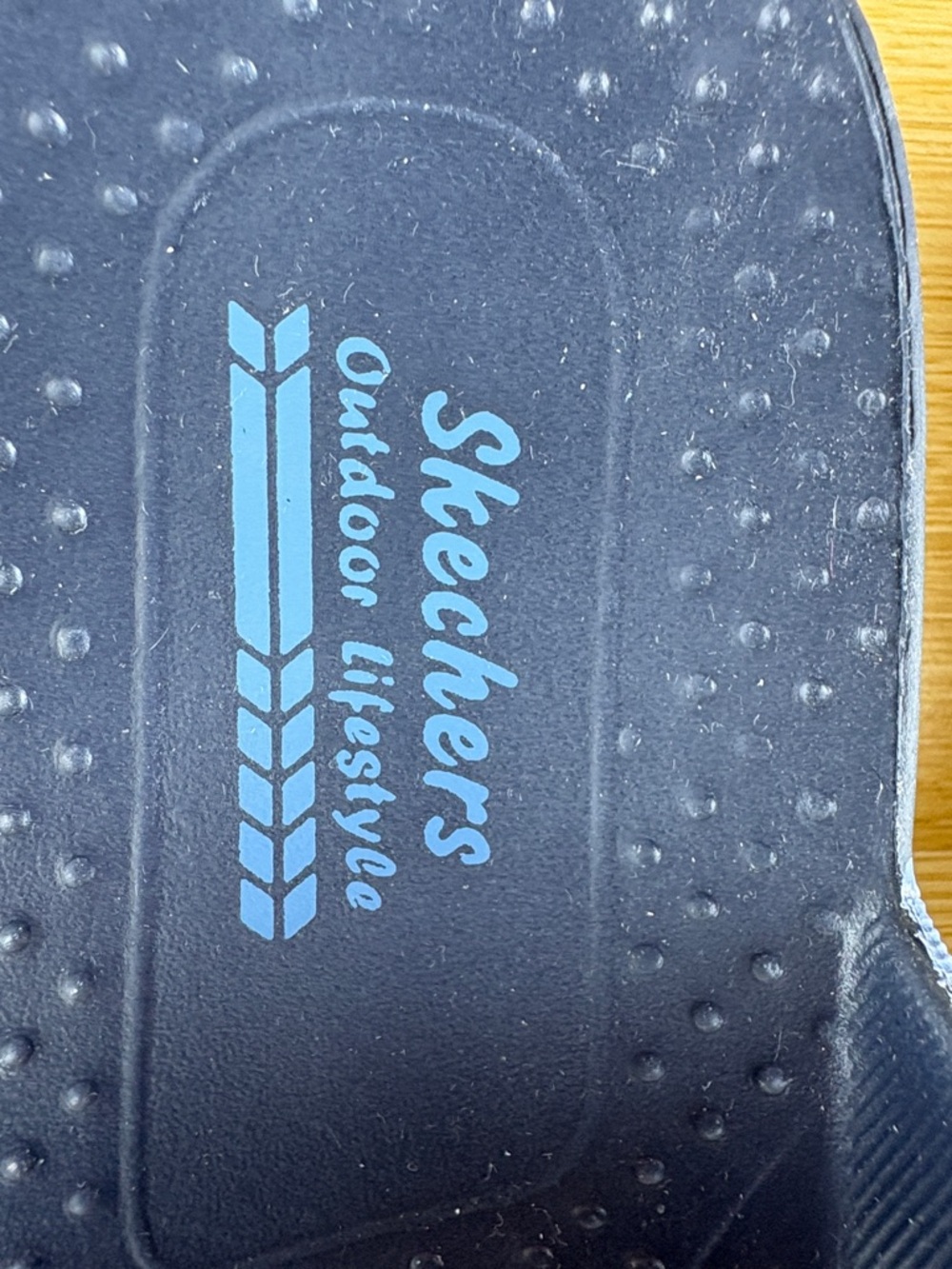 Skechers Women's Outdoor Lifestyle Slip-On Sandals Blue Plaid Size 9 - Picture 2 of 10